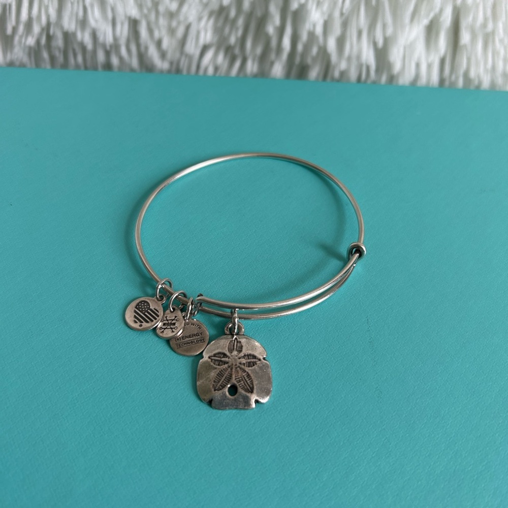 Alex and Ani Sand Dollar Bracelet